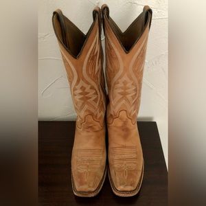 Justin All-Leather Size 7 Cowboy Boots.